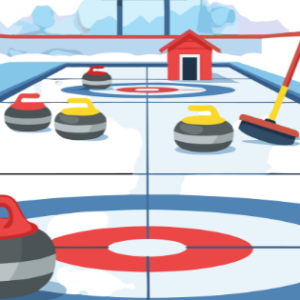 Curling luonnonjäällä Curling luonnonjäällä