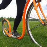 Kickbike lenkit Hämeenlinnassa.