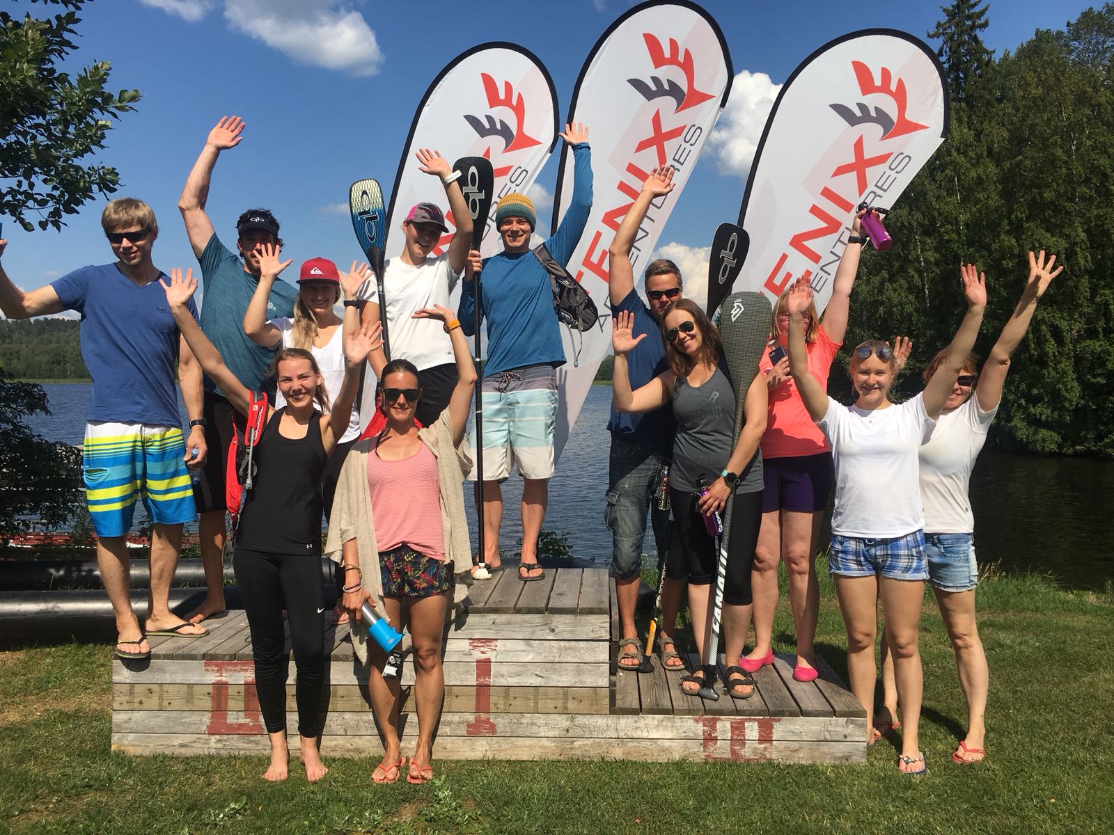 Finnish Sup Cup osakilpailu Aulangolla Katajistonrannassa.